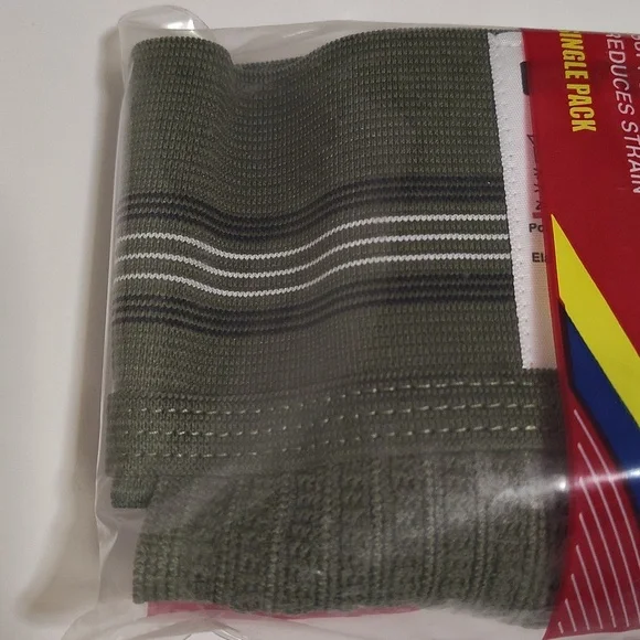 GYM 3" Waistband Jockstrap Olive Green Color 1 Pack Size L - Picture 7 of 7